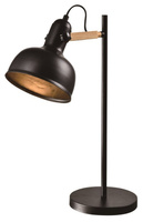 Lampka stołowa czarna regulowana Reno 41-80066 