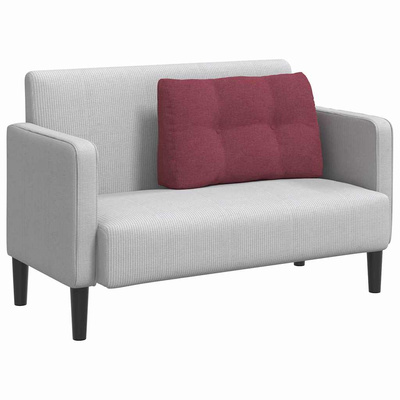 Poduszka na plecy Czerwone wino 80 x 24 x 50 cm tkanina