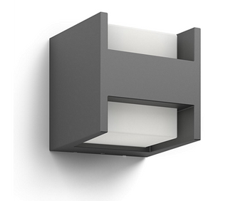 Lampa elewacyjna Arbour myGarden LED antracyt 2x4,5W 164599316 Philips