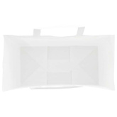 Torby papierowe 250 szt. z uchwytami białe 21x11x31 cm