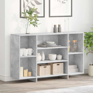 Szafka, szarość betonu, 120x30x75 cm, materiał drewnopochodny