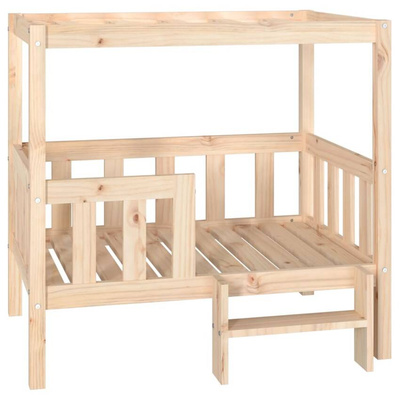 vidaXL Legowisko dla psa, 95,5x73,5x90 cm, lite drewno sosnowe