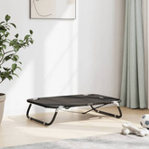 vidaXL Legowisko dla psa, antracytowe, tkanina Oxford i stal model standard