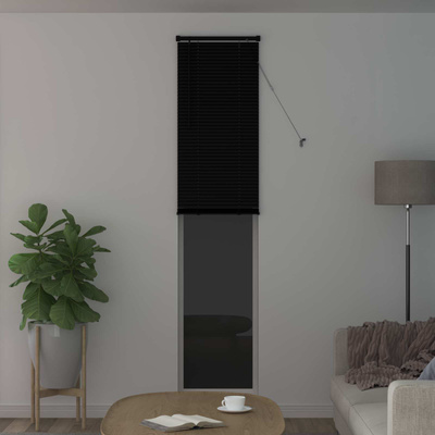 Żaluzja wenecka Czarny 213 x 60 cm 25 mm PVC
