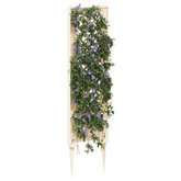 Trellis z gwoździem Biały 43 x 6 x 165 cm PP