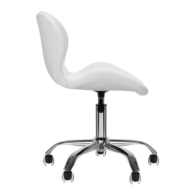 Taboret kosmetyczny QS-06 biały 141199