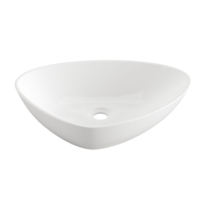 Umywalka nablatowa trigono 50 cm, trójkątna CE-58-001-W Invena