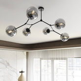 Lampa sufitowa  SPACE 6 BLACK/GRAFIT