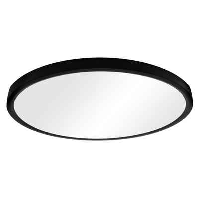 Plafon BODRUM okrągły OY-03 40cm 40W CCT IP44 czarny