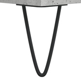 vidaXL Szafka pod TV, szarość betonu, 160x35x55 cm