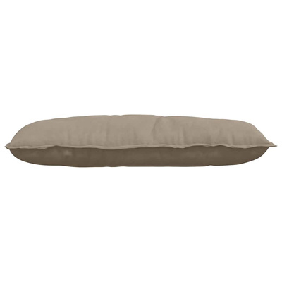 Poduszka na plecy Ciemnoszary 100 x 50 cm Tkanina mikrofibrowa