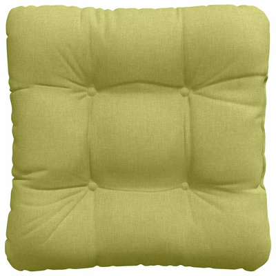 Poduszki na siedziska 4 pcs Jasnozielony 45 x 45 x 12 cm