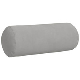 Poduszki Wałkowe 2 pcs Jasnoszary ? 15 x 40 cm