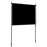 vidaXL Roleta zewnętrzna, 150x270 cm, antracytowa