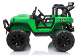 Auto Terenowe Na Akumulator Jeep JC666 Światła LED MP3 Pilot Zielony