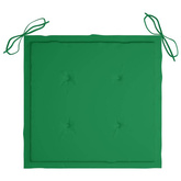 vidaXL Składane krzesła ogrodowe, 2 szt., poduszki, drewno akacjowe wariant 19