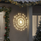 Ozdoby świąteczne, 140 lampek LED, 8 szt., ciepła biel, 17 cm