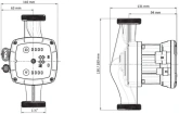 Pompa obiegowa CO 25/6-180 mm PROV – elektroniczna, energooszczędna, sterowanie PWM