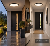 Plafon BODRUM okrągły OY-05 50cm 48W CCT IP44 czarny