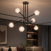 lampa sufitowa apeti paksos 6xg9 led czarny