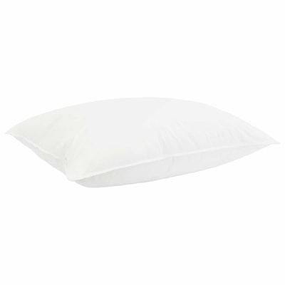 Zestaw kołder z poduszką 2 pcs Biały Bambus
