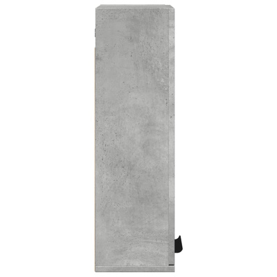 Wisząca szafka łazienkowa, betonowa szarość, 32x20x67 cm