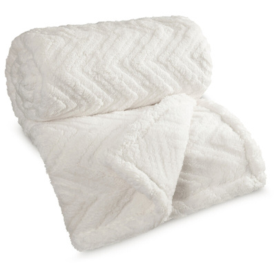 Koc Jodła kremowy 200x220