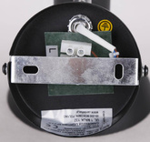 Lampa ścienna kinkiet 1X40W E27 czarny + złoty metal DISO 91-63410