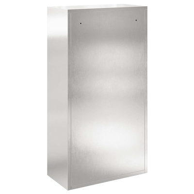 Skrzynka na przesyłki Srebrny 44 x 22 x 82 cm Stal nierdzewna