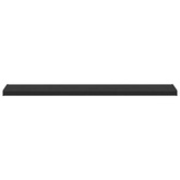 Parapet okienny Czarny z rysunkiem drewna 120 x 30 x 4,5 cm PVC