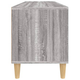 vidaXL Szafka pod TV, szary dąb sonoma, 100x34,5x44,5 cm