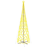 Choinka stożkowa, 3000 ciepłych białych LED, 230x800 cm