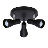Lampa sufitowa plafon czarny mat regulowany Picardo 98-50793