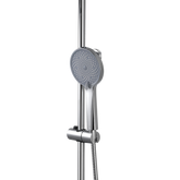 Deszczownia z baterią natryskową kalymnos chrom AU-28-001-V Invena