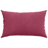 Poduszki na sofę 2 pcs czerwone wino 50 x 30 cm