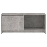 vidaXL Szafka pod TV, szarość betonu, 90x35x40 cm
