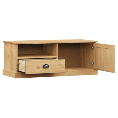 vidaXL Szafka pod TV VIGO, 106x40x40 cm, lite drewno sosnowe