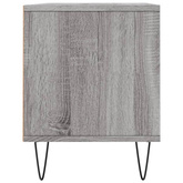 vidaXL Szafka pod TV, szary dąb sonoma, 100x34,5x44,5 cm model standard