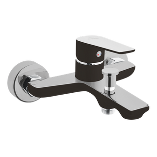 Bateria wannowa Dokos czarny/chrom  Invena