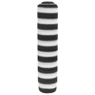 Siatka cieniująca, antracytowo-biała, 1,8x50 m, HDPE, 195 g/m²