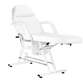 Fotel kosmetyczny Sillon z kuwetami biały 133199