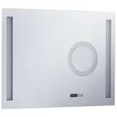 vidaXL Lustro łazienkowe z LED i czujnikiem dotykowym, 80x60 cm
