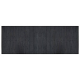 vidaXL Dywan prostokątny, szary, 70x200 cm, bambusowy