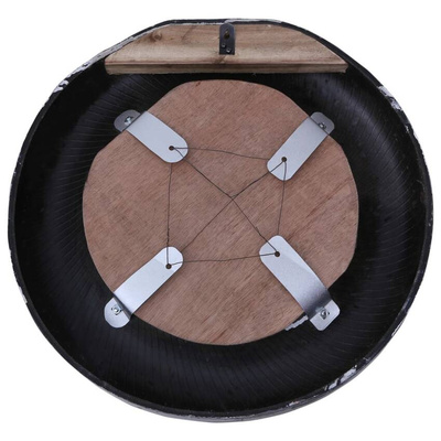 vidaXL Lustro, białe, 50 cm, gumowa opona z odzysku