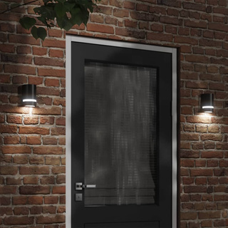 Kinkiet zewnętrzny, czarny, odlewane aluminium