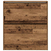 Szafka na buty z półką Stare drewno 80 x 21 x 87,5 cm