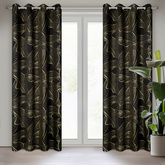 Zasłona Kiara czarna 140x250