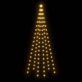 vidaXL Choinka do montażu na maszcie, 108 ciepłych białych LED, 180 cm