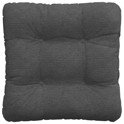Poduszki na siedziska 4 pcs Ciemnoszary 45 x 45 cm