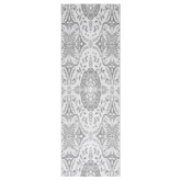 vidaXL Dywan zewnętrzny, jasnoszary, 80 x 250 cm, PP